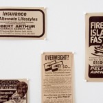 Robert Blanchon, Untitled (aroma / 1981) (detail), 1995, Van Dyke prints on vellum, Dimensions variable.